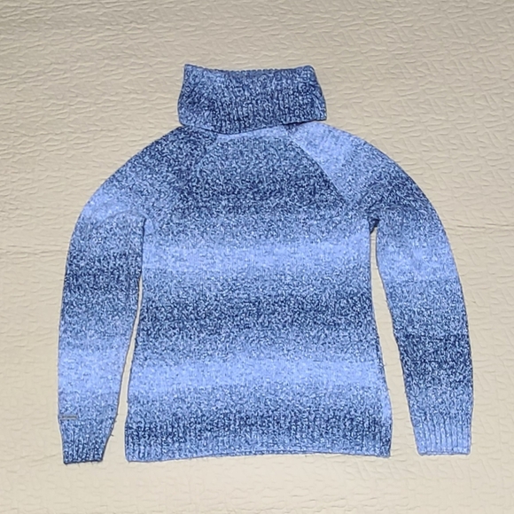 Columbia striped turtleneck knit sweater size S - Picture 5 of 5